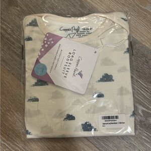 NIB long sleeve bamboo onesie